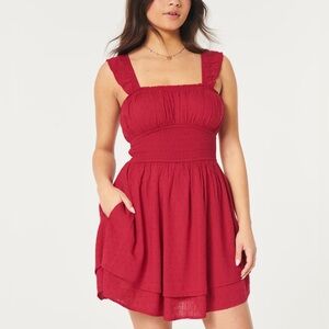 LIKE NEW! Hollister Sadie Double Tiered Skort Dress sz L